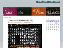 Tablet Screenshot of dissonances.org
